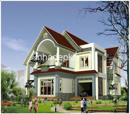 Mẫu biệt thự 2 tầng đa phong cách Mẫu biệt thự 2 tầng đa phong cách | mẫu biệt thự sang trọng
