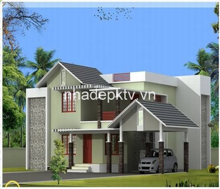 Mẫu biệt thự 2 tầng đa phong cách Mẫu biệt thự 2 tầng đa phong cách | mẫu biệt thự sang trọng