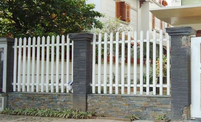 Mẫu cổng tường rào đẹp hiện đại | Mau cong nha dep