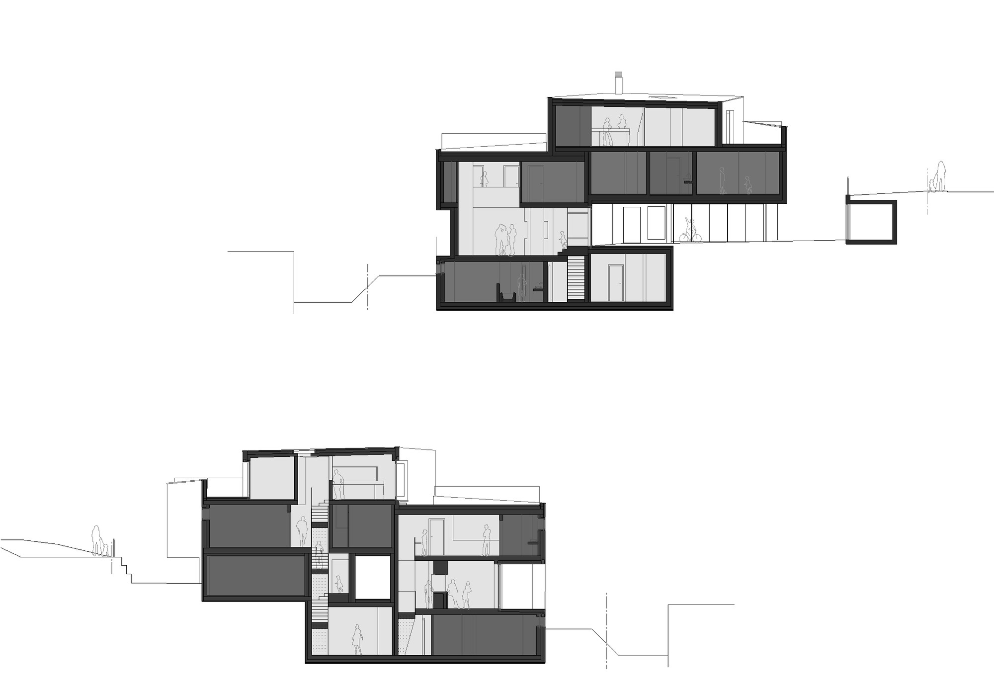 Thiết kế nhà đẹp Duplexhouse hiện đại phong cách 03