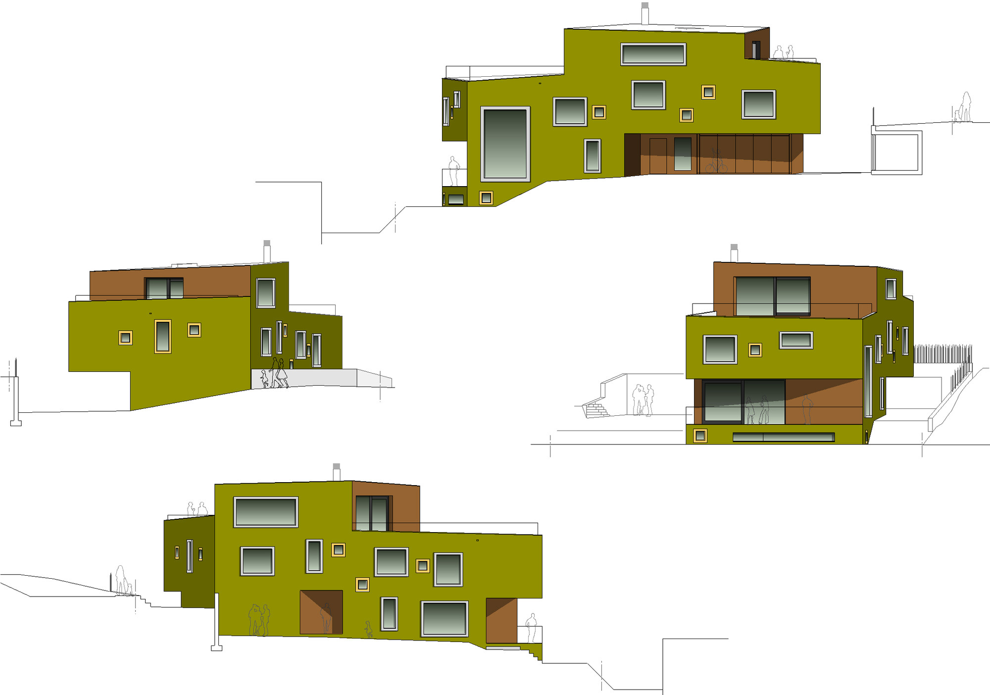 Thiết kế nhà đẹp Duplexhouse hiện đại phong cách 04