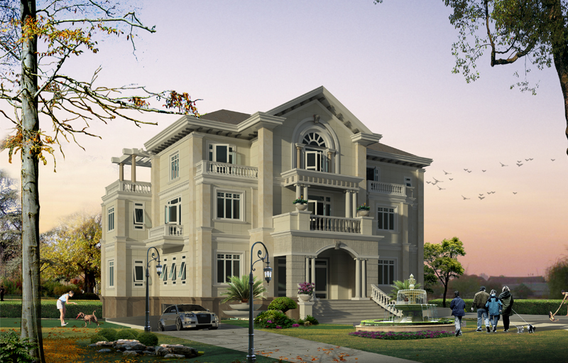 Mâũ biệt thự cổ điển phong cách Châu Âu 100m2