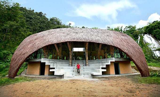 Thiết kế nhà đẹp tại Sơn La - Nhà mái vòm 2