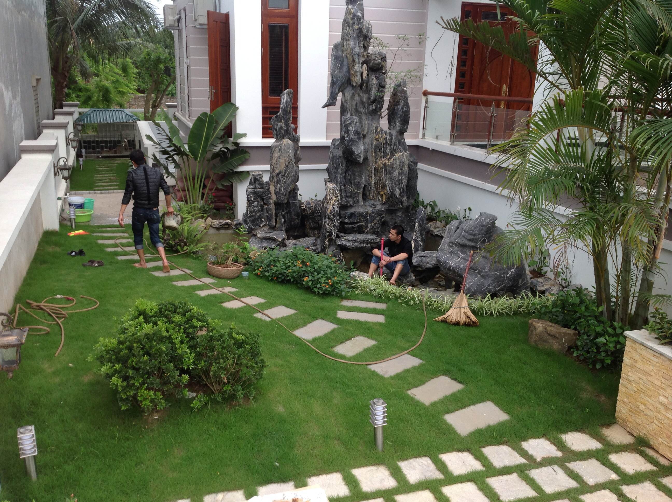 Thiết kế sân vườn tại Hà Nam | Thiết kế sân vườn biệt thự