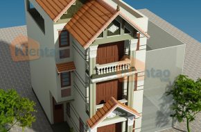 Thiết kế nhà lô 6x12m cao 3 6