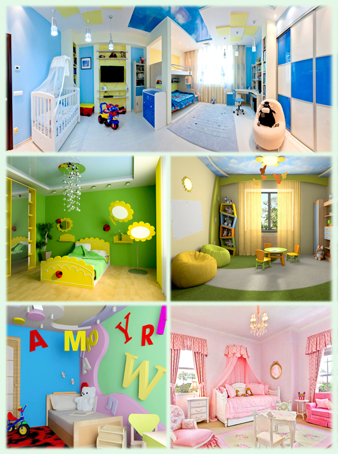 Thiết kế nội thất, Không gian nhà đẹp dành cho bé 02, Thiết kế nhà đẹp, nha dep