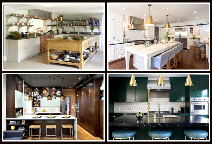 Phối cảnh thiết kế nội thất phòng bếp nhà đẹp tham khảo, Nhà đẹp 3 tầng 4,5x12,5m