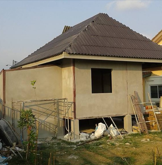 Hình ảnh quá trình thi công mẫu nhà đẹp cấp 4 kiểu nhà sàn - 13