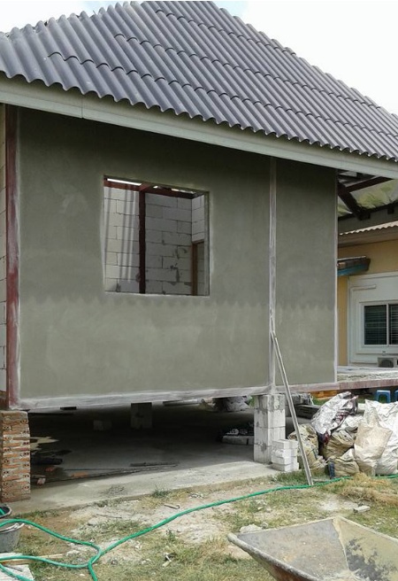 Hình ảnh quá trình thi công mẫu nhà đẹp cấp 4 kiểu nhà sàn - 9