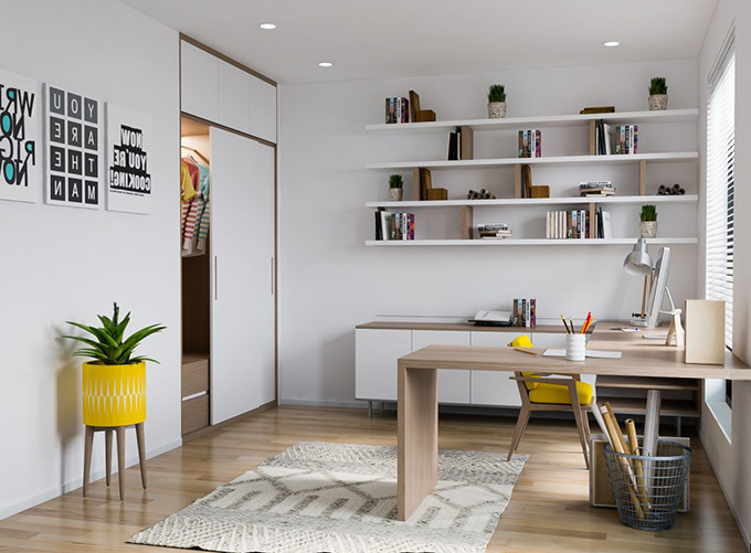10 ý tưởng thiết kế nội thất văn phòng cho không gian nhỏ