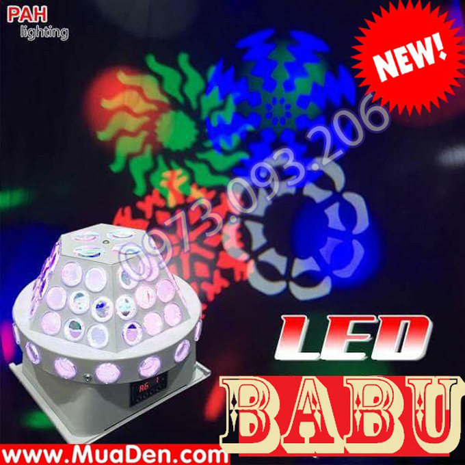 Các mẫu đèn trang trí cho thiết kế nội thất phòng Karaoke - LED 2 IN 1 BABU