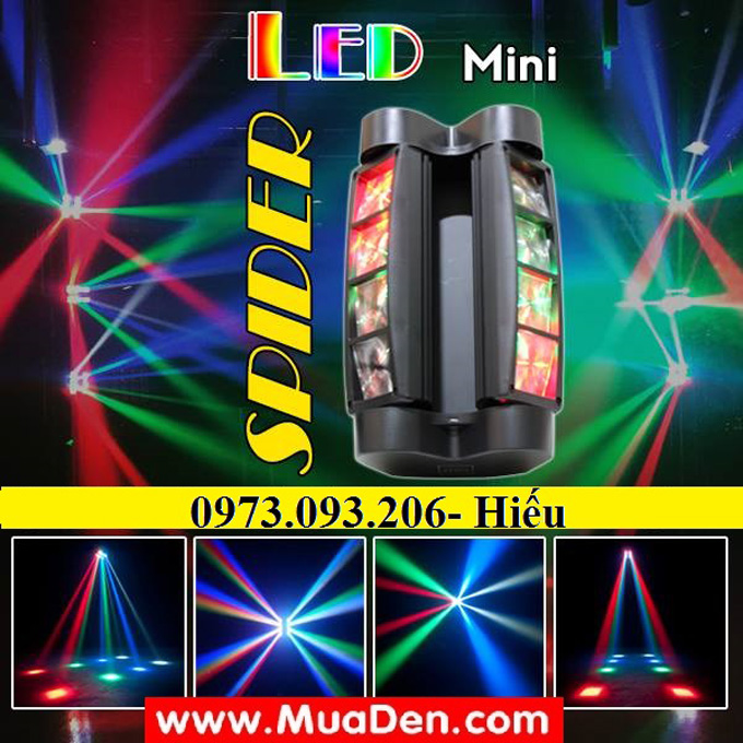 Các mẫu đèn trang trí cho thiết kế nội thất phòng Karaoke - LED SPIDER MINI