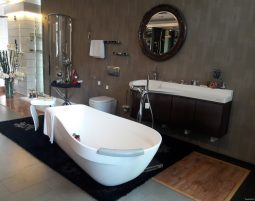 Phòng tắm thiết kế độc đáo - Biệt thự 3 tầng