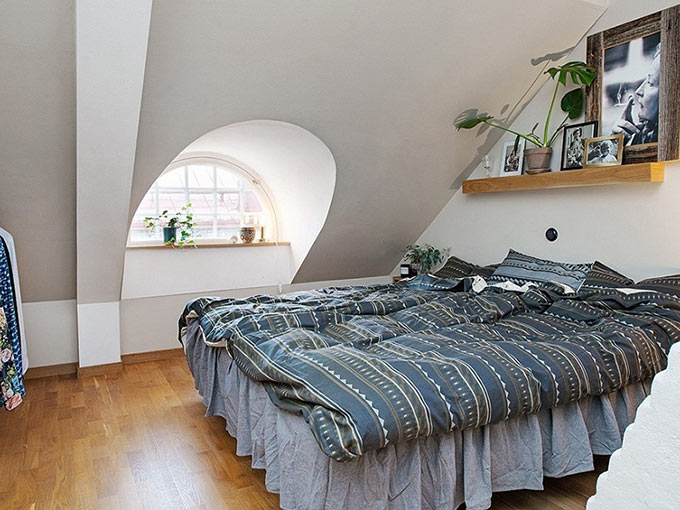 Phòng ngủ thiết kế theo phong cách du mục
