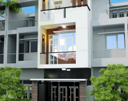 Mẫu thiết kế nhà phố hiện đại diện tích 4x10m của gia đình anh Quang