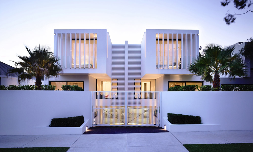 Mẫu Duplex Villa phong cách hiện đại 2 tầng mái bằng