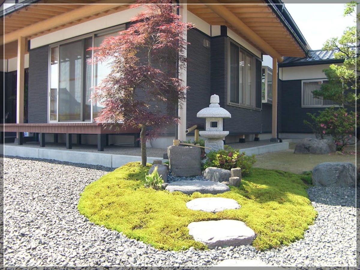Tiểu cảnh sân vườn nhỏ kiểu Nhật