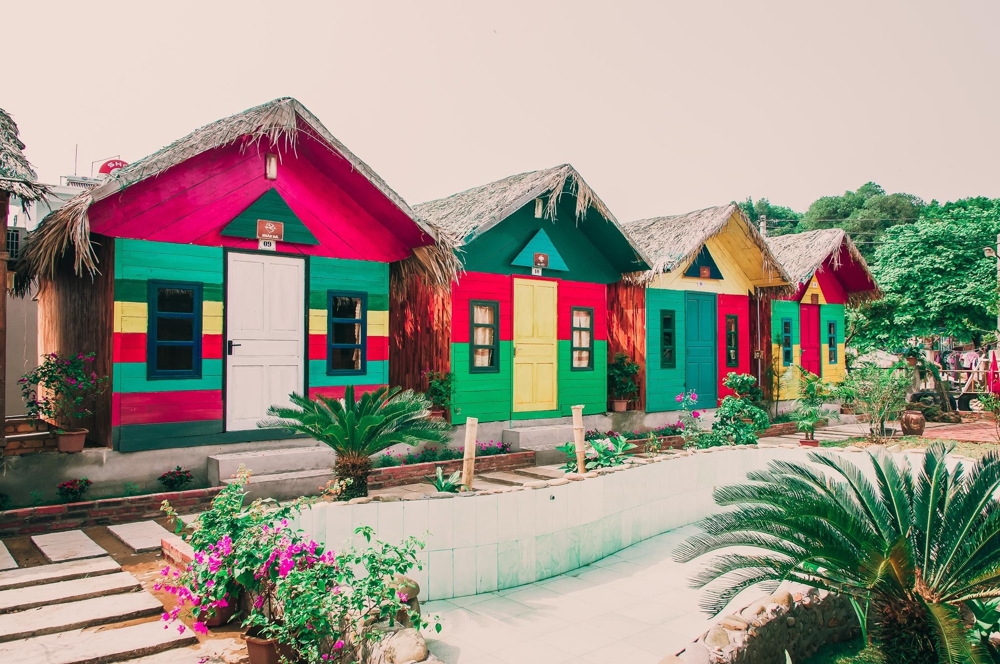 Ngôi nhà bungalow lấy cảm hứng từ những sắc màu 