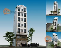 Phối cảnh mẫu thiết kế chung cư mini tại Định Công - Hà Nội