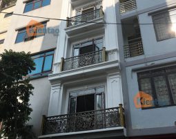 Hình ảnh thực tế phối cảnh nhà phố 3.5x10.5 cao 4.5 tầng Long Biên