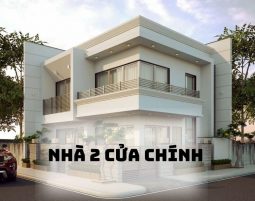 Ưu điểm của nhà 2 cửa chính