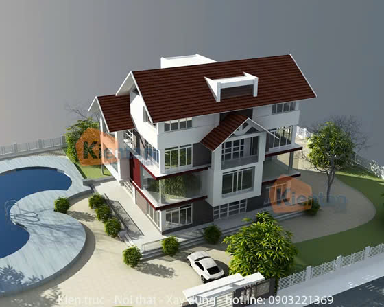 Phong thủy biệt thự hiện đại