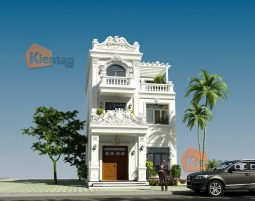 Xây dựng mẫu nhà tân cổ điển