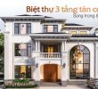 Biệt thự 3 tầng tân cổ điển