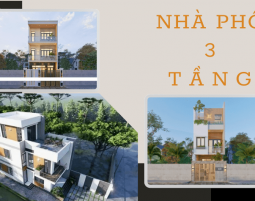 Nhà phố 3 tầng chuẩn phong thuỷ