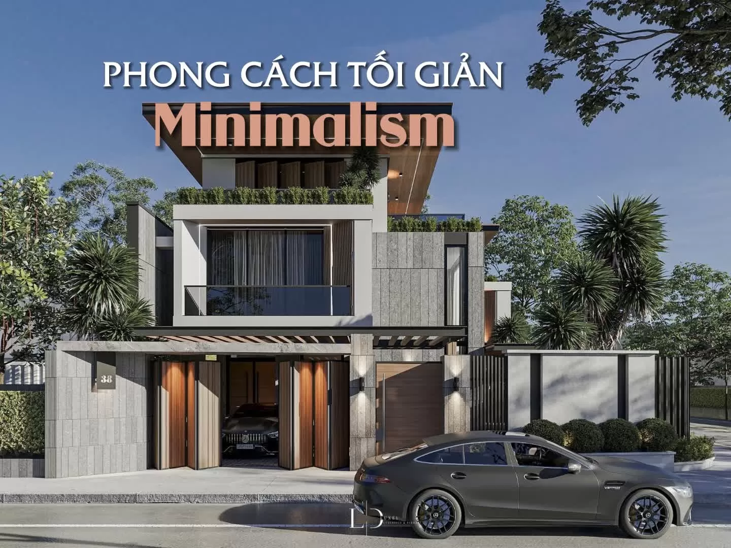 Thiết kế nhà phố mệnh Hoả