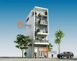 Mẫu nhà phố hợp phong thủy