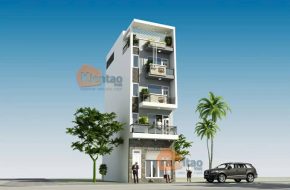 Mẫu nhà phố hợp phong thủy