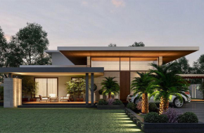 Biệt thự 1 tầng hiện đại