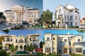 Mẫu nhà đẹp phong cách Châu Âu