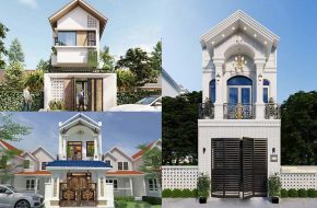 Nhà ống 2 tầng mái thái