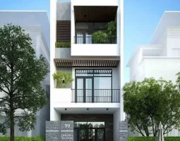 Phong thủy thiết kế nhà phố 3 tầng tuổi mùi đẹp độc đáo