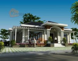 Thiết kế kiến trúc nhà đẹp Thái Bình