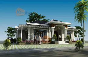 Thiết kế kiến trúc nhà đẹp Thái Bình
