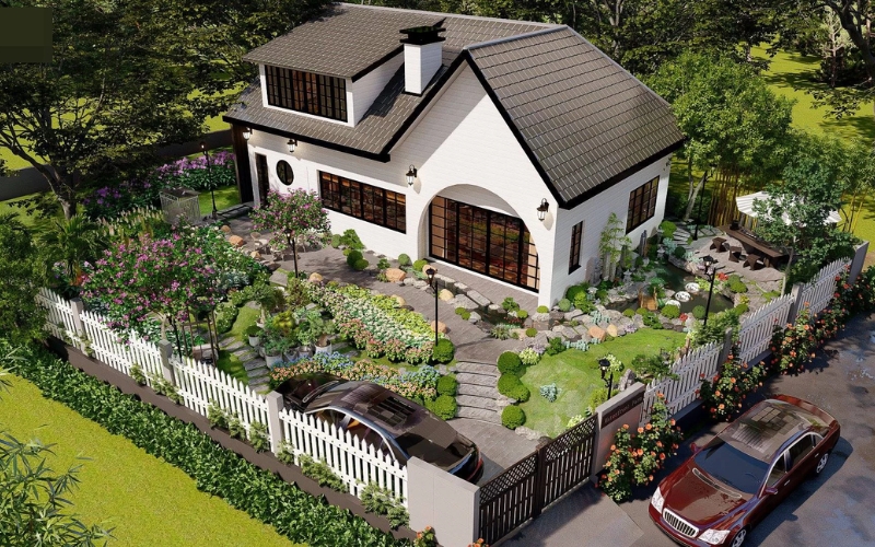 Thiết kế biệt thự vườn Hải Phòng