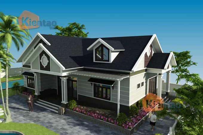Thiết kế kiến trúc nhà đẹp Thái Bình