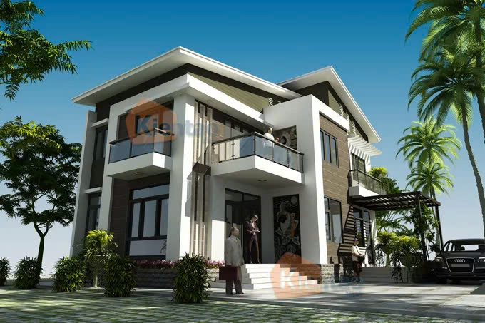 Thiết kế nhà hiện đại tại Hải Phòng