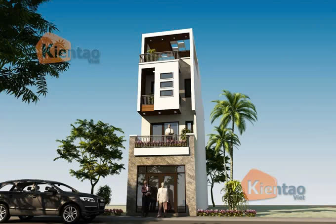 Thiết kế nhà hiện đại tại Hải Phòng
