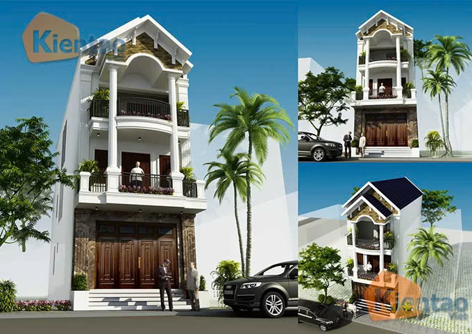 Thiết kế nhà mái thái Hưng Yên