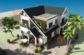 Thiết kế nhà mái thái Nam Định