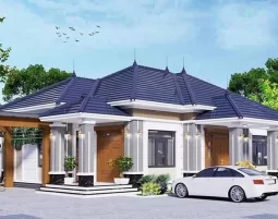 Thiết kế nhà mái thái Quảng Ninh