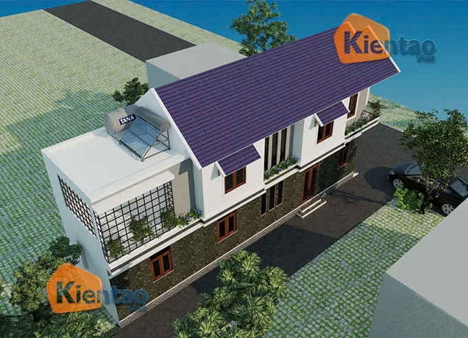 Thiết kế nhà mái Thái tại Hải Phòng