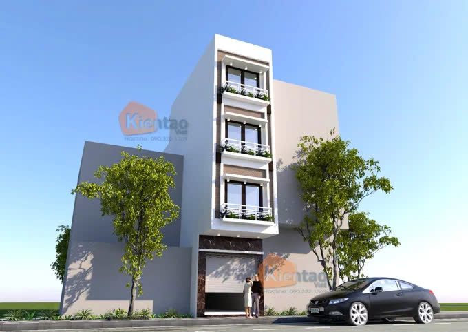 Thiết kế nhà phố Hải Phòng