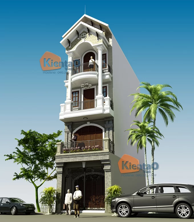 Thiết kế nhà phố thái bình