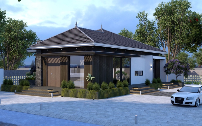 Thiết kế nhà vườn tại Hải Phòng