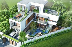Thiết kế biệt thự hiện đại tại Nam Định